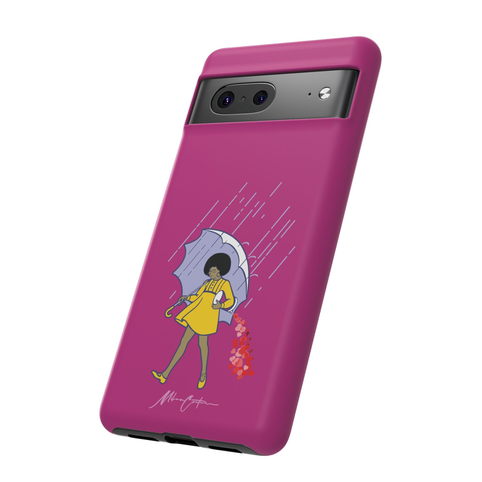 Printify Phone Case Google Pixel 7 / Matte “Spread Love” Phone Case – Classic Series Positivity Design | Miles Carter Collection