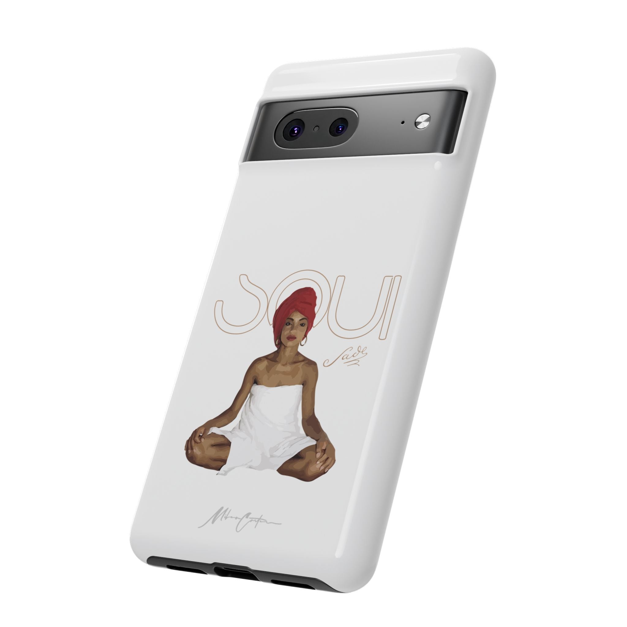 Printify Phone Case Google Pixel 7 / Glossy Sade Phone Case – Timeless Soul & 80s Style Icon | Miles Carter Collection