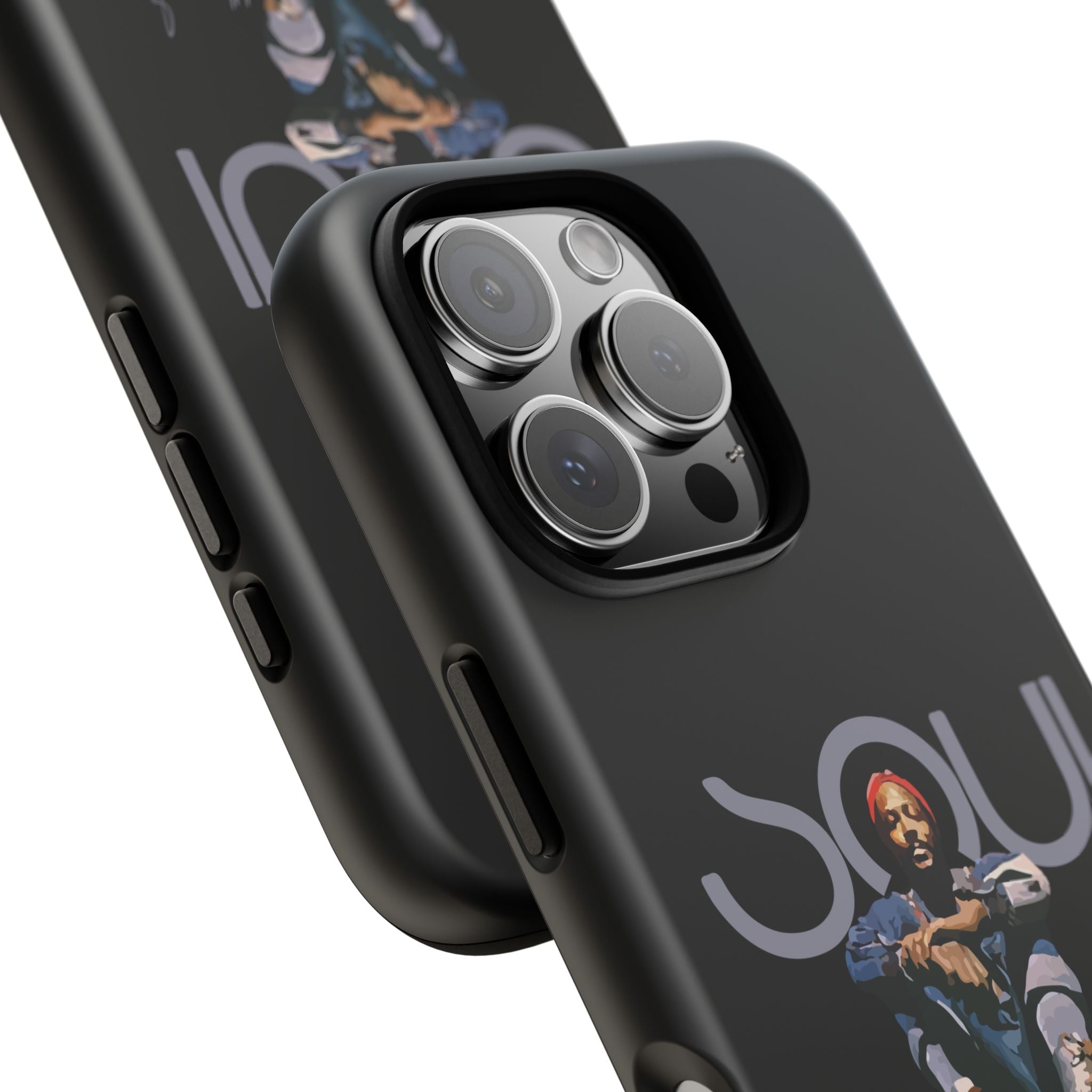 Printify Phone Case iPhone 16 Pro / Matte Marvin Gaye Phone Case – Rare Platform Boots Soul Legend Design | Miles Carter Collection