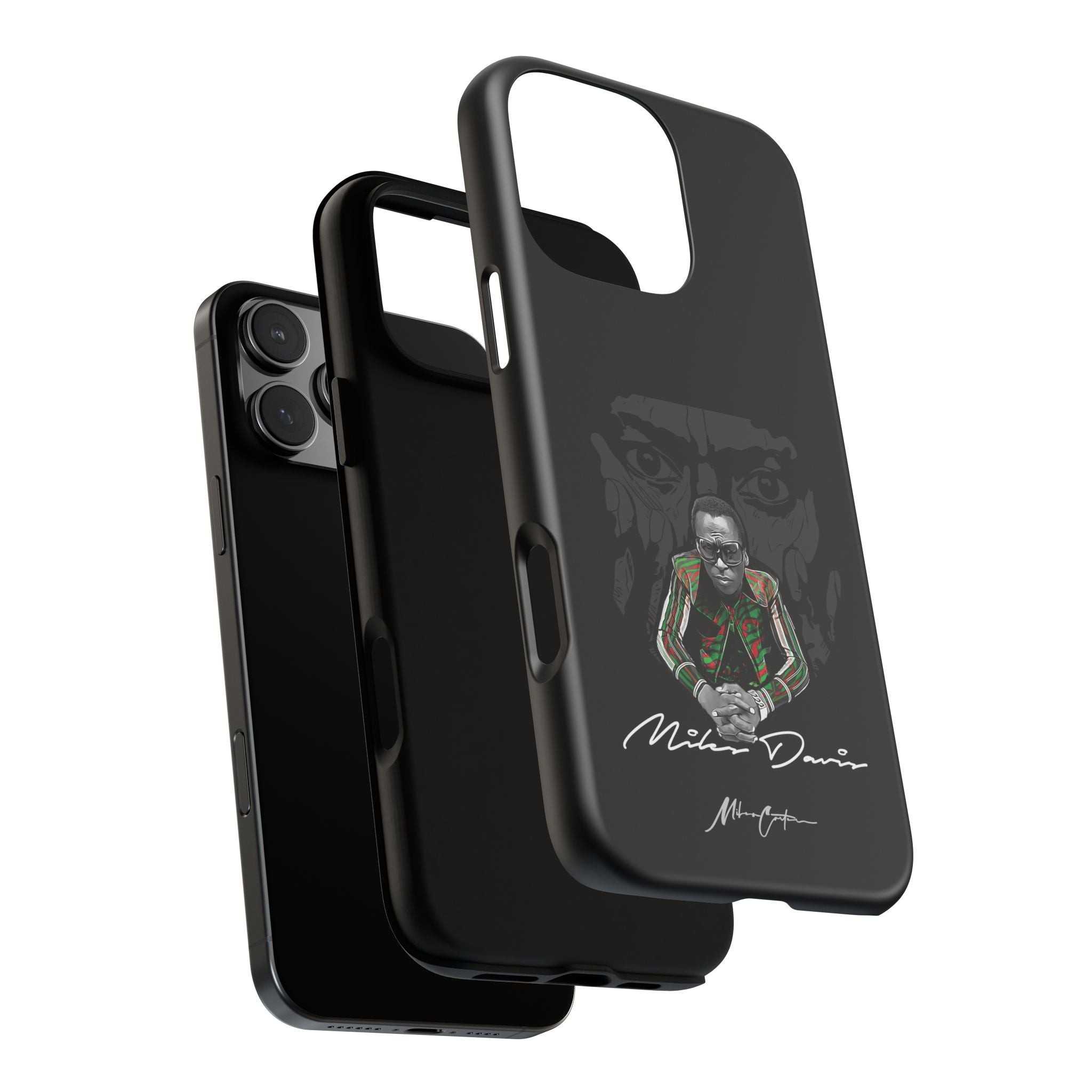 Printify Phone Case iPhone 16 Pro Max / Matte Miles Davis Phone Case – Jazz Legend & Timeless Innovator | Miles Carter Collection