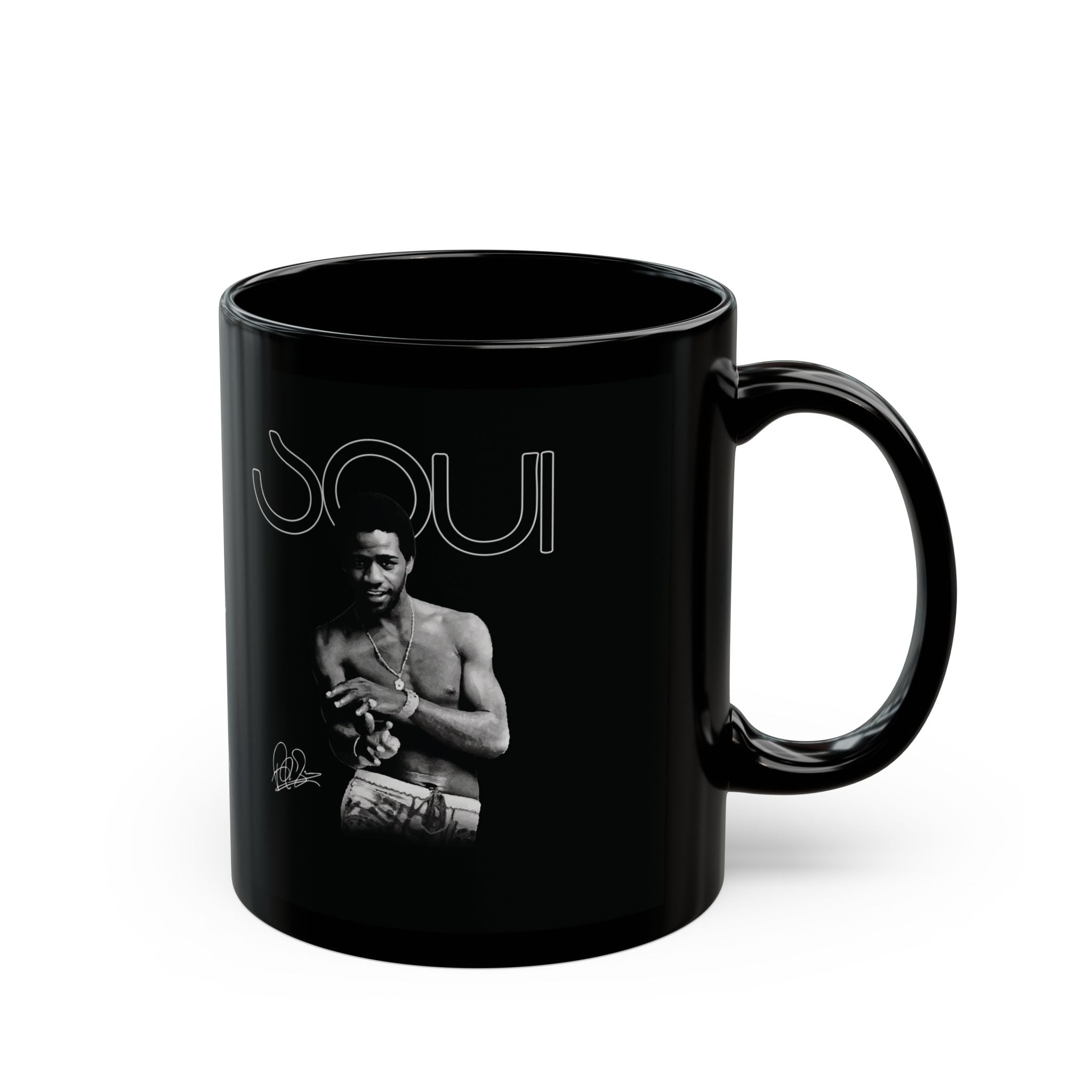 Printify Mug 11oz Al Green Ceramic Mug – Soul Legend Collectible Drinkware | Miles Carter Collection