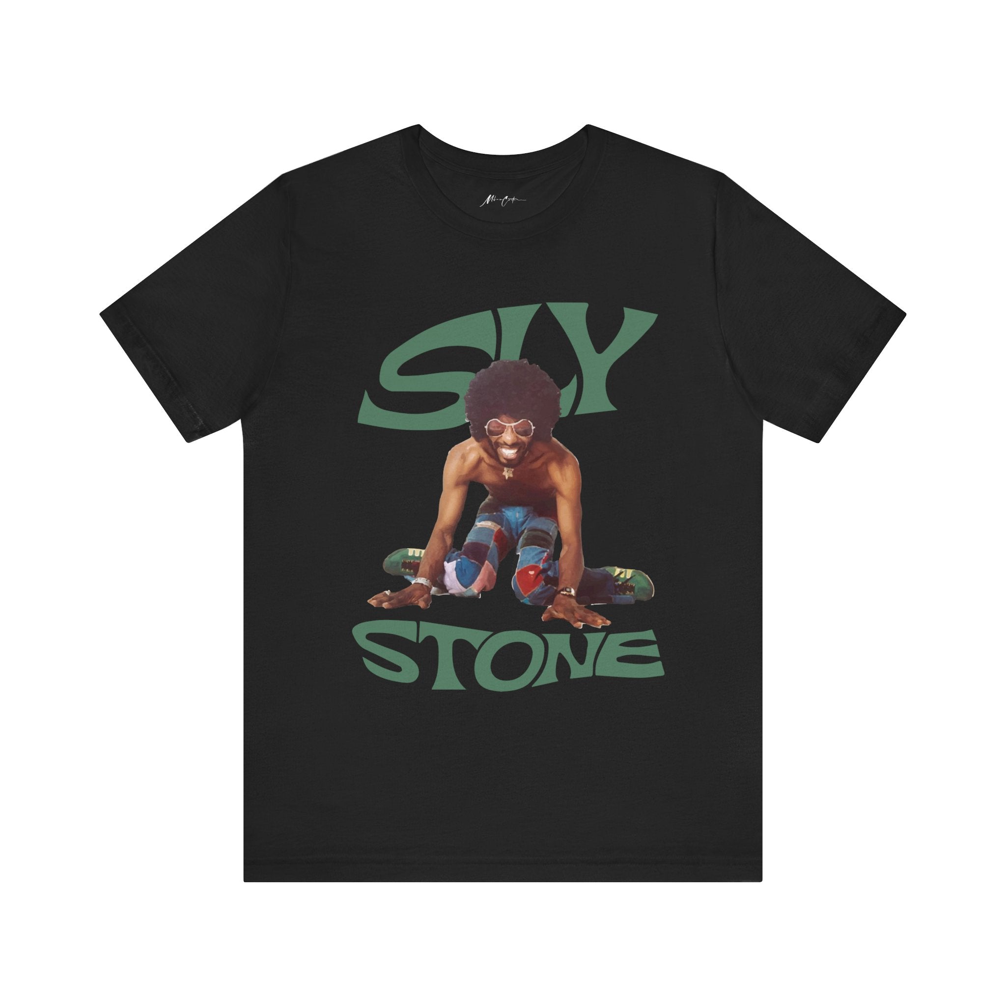 Printify T-Shirt Black / S Sly Stone "Psychedelic" | Soul Series