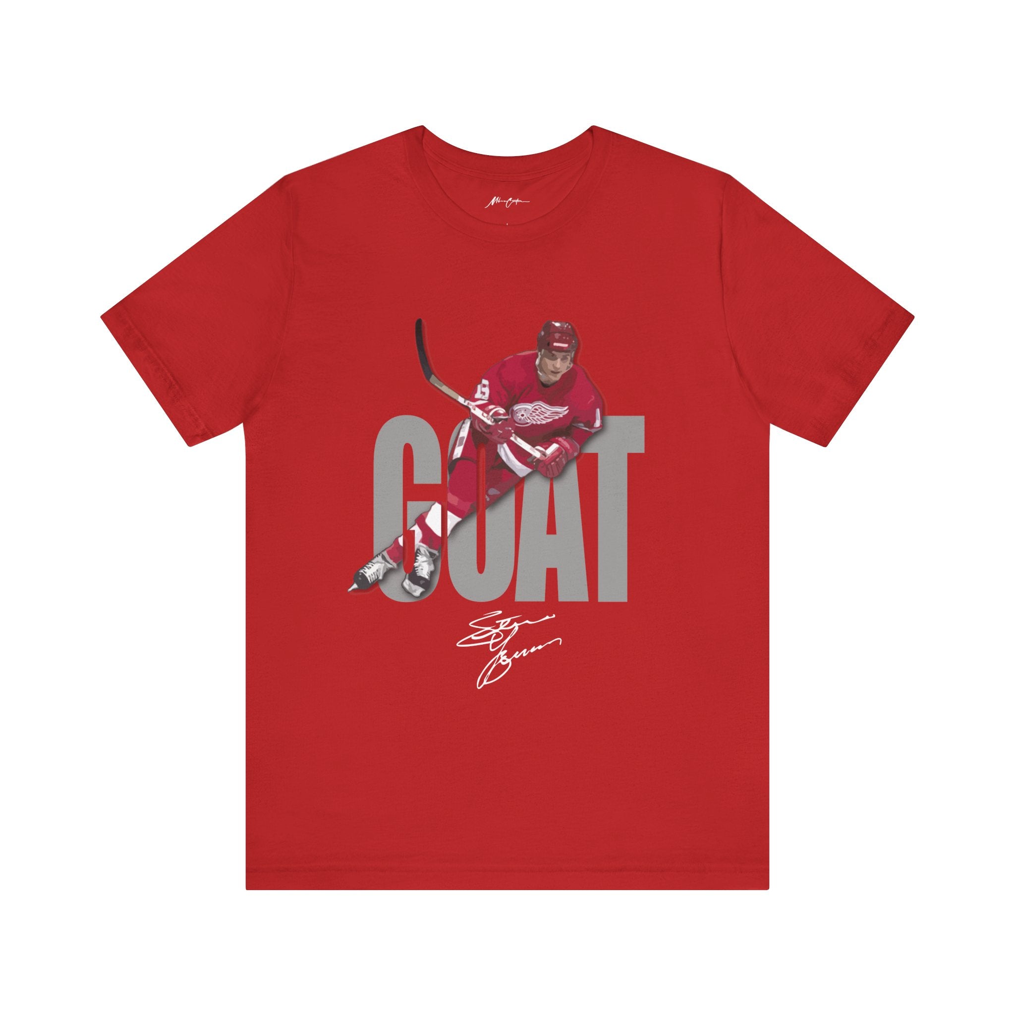 Printify T-Shirt Red / S Gordie Howe "Mr. Hockey" | Goat Series