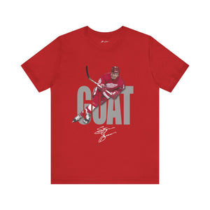 Printify T-Shirt Red / S Gordie Howe "Mr. Hockey" | Goat Series