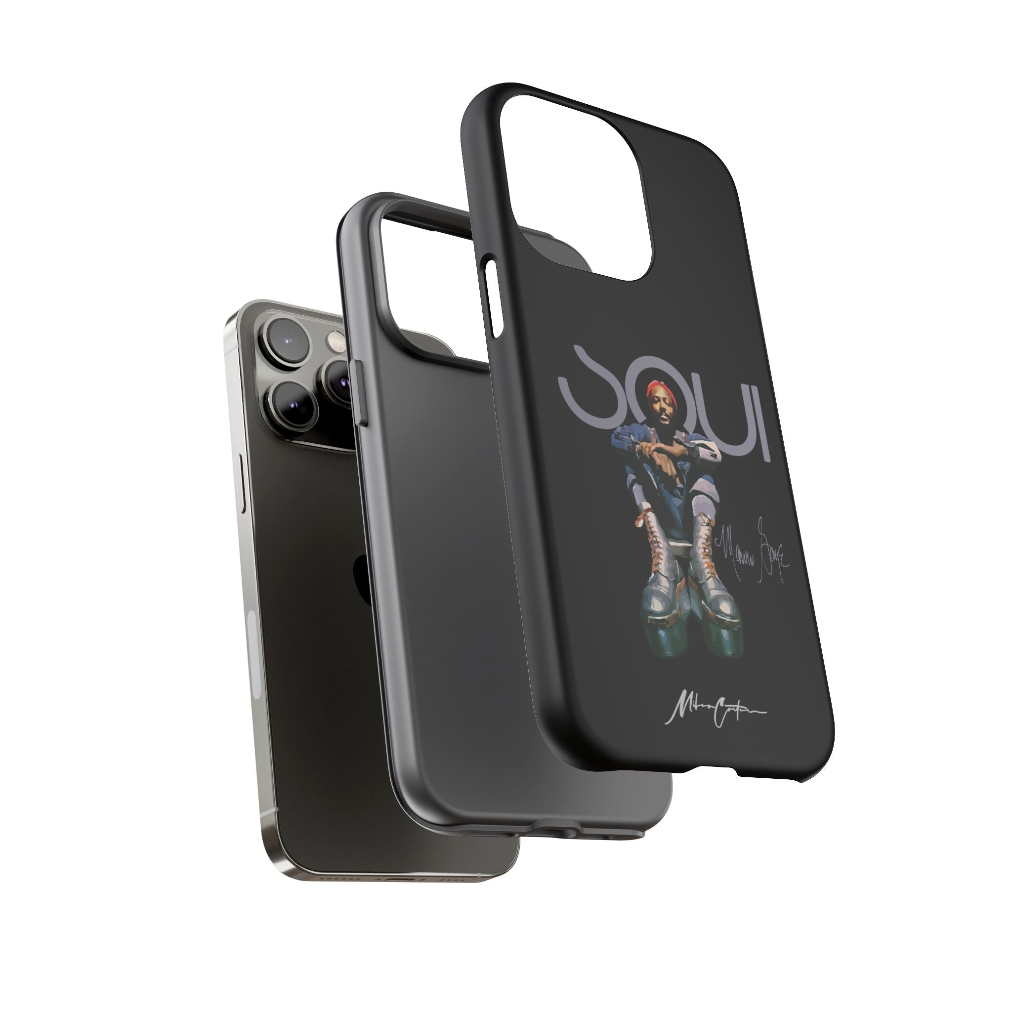 Marvin Gaye Phone Case – Rare Platform Boots Soul Legend Design | Miles Carter Collection