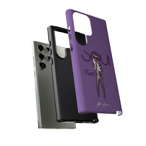 Printify Phone Case Samsung Galaxy S23 Ultra / Matte Prince Phone Case – Purple Icon & 80s Music Legend | Miles Carter Collection