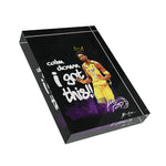 Printify Home Decor 5'' × 7'' (Vertical) Kobe Bryant Acrylic Photo Block – Mamba Mentality Collectible Décor | Miles Carter Collection
