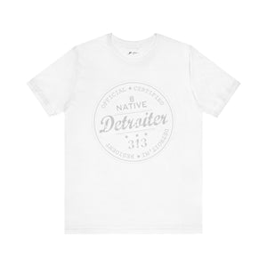 Printify T-Shirt White / S Detroiter Native “313” Motor City | Classic Series