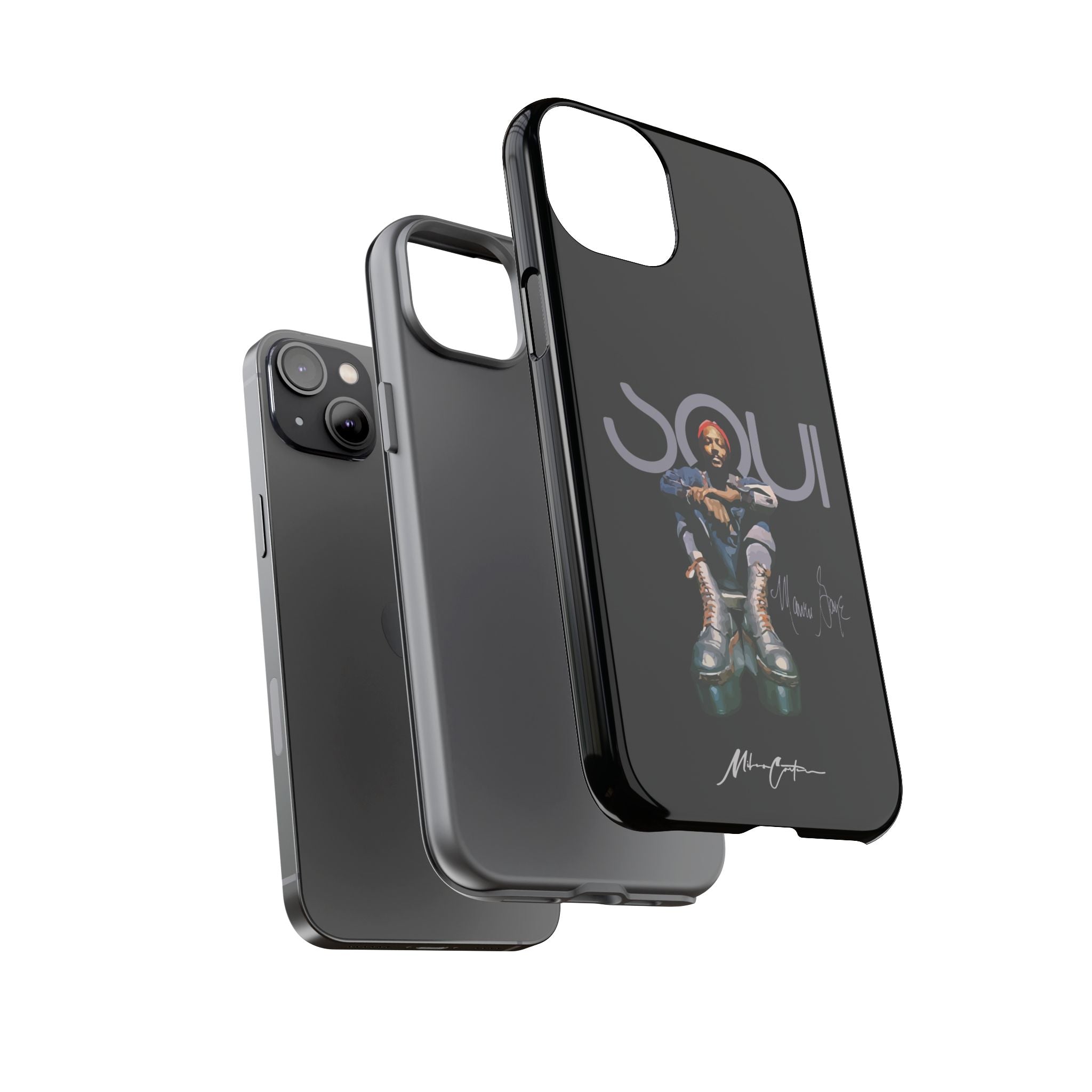 Marvin Gaye Phone Case – Rare Platform Boots Soul Legend Design | Miles Carter Collection