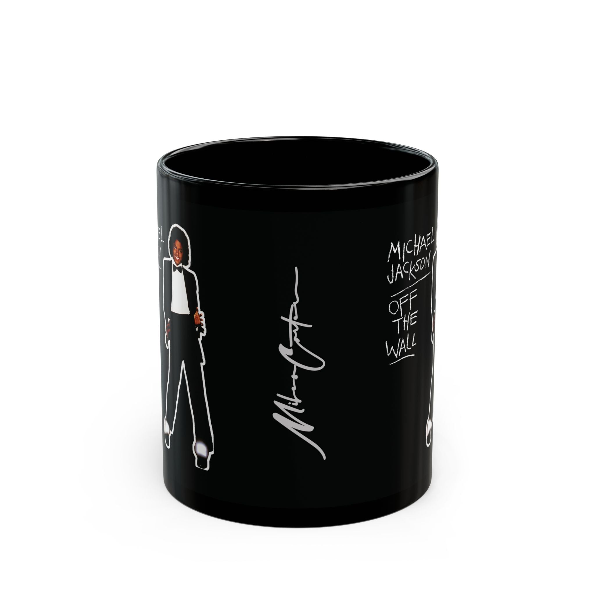 Printify Mug 11oz Michael Jackson “Off The Wall” Ceramic Mug – King of Pop Collectible Drinkware | Miles Carter Collection