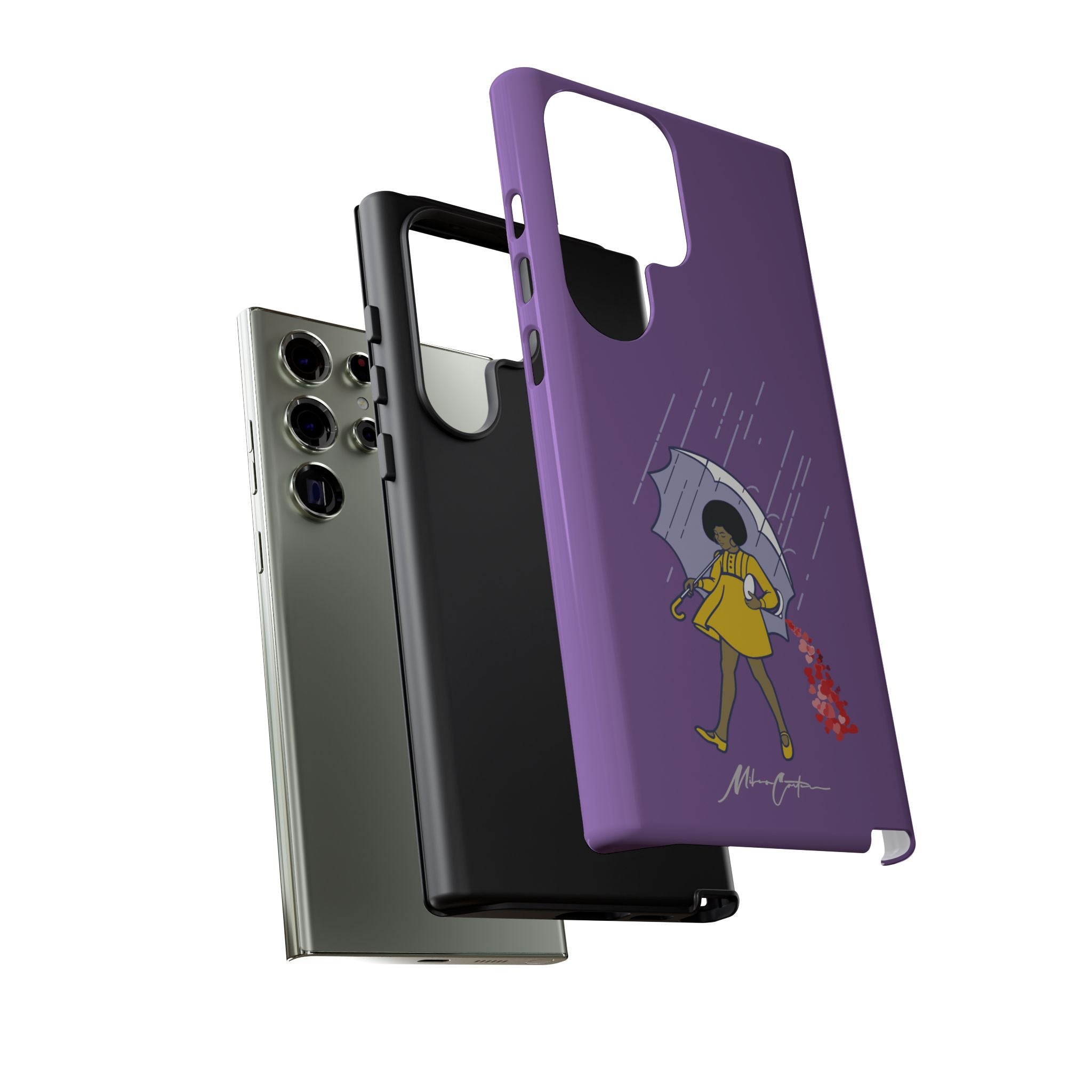 “Spread Love” Phone Case – Classic Series Positivity Design | Miles Carter Collection