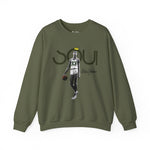 Printify Sweatshirt Military Green / S Kareem Abdul-Jabbar “Humble Beginnings” | Goat Series