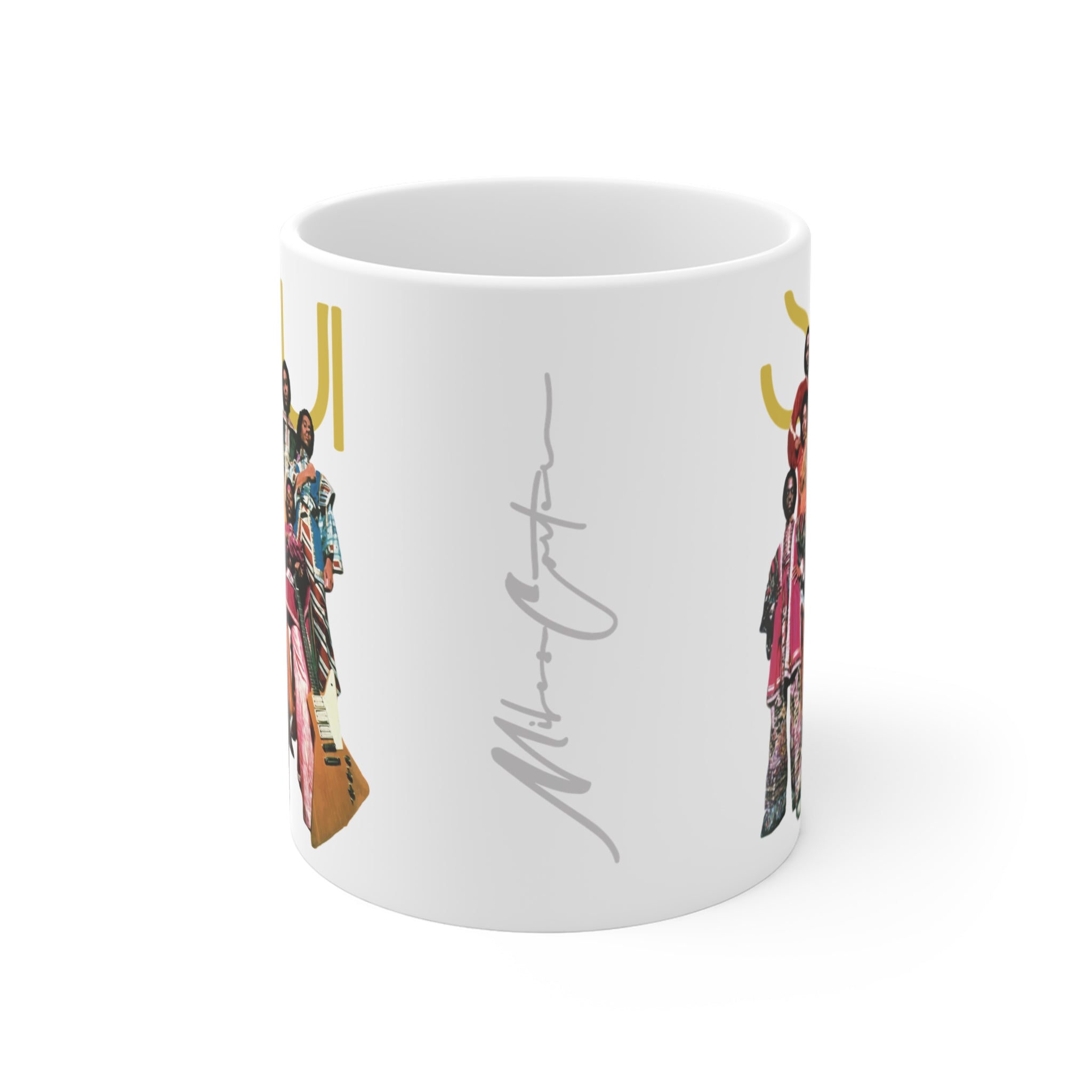 Printify Mug 11oz Earth, Wind & Fire Ceramic Mug – Legendary Soul & Funk Collectible Drinkware | Miles Carter Collection