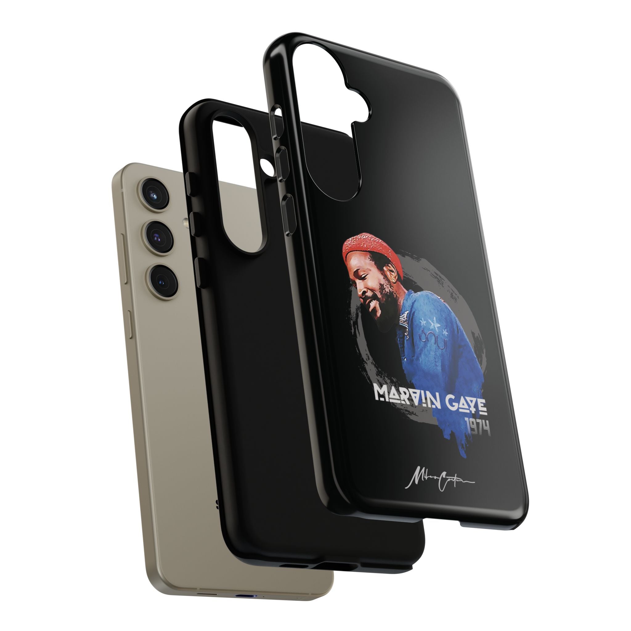 Marvin Gaye Phone Case – Motown Soul Icon | Miles Carter Collection