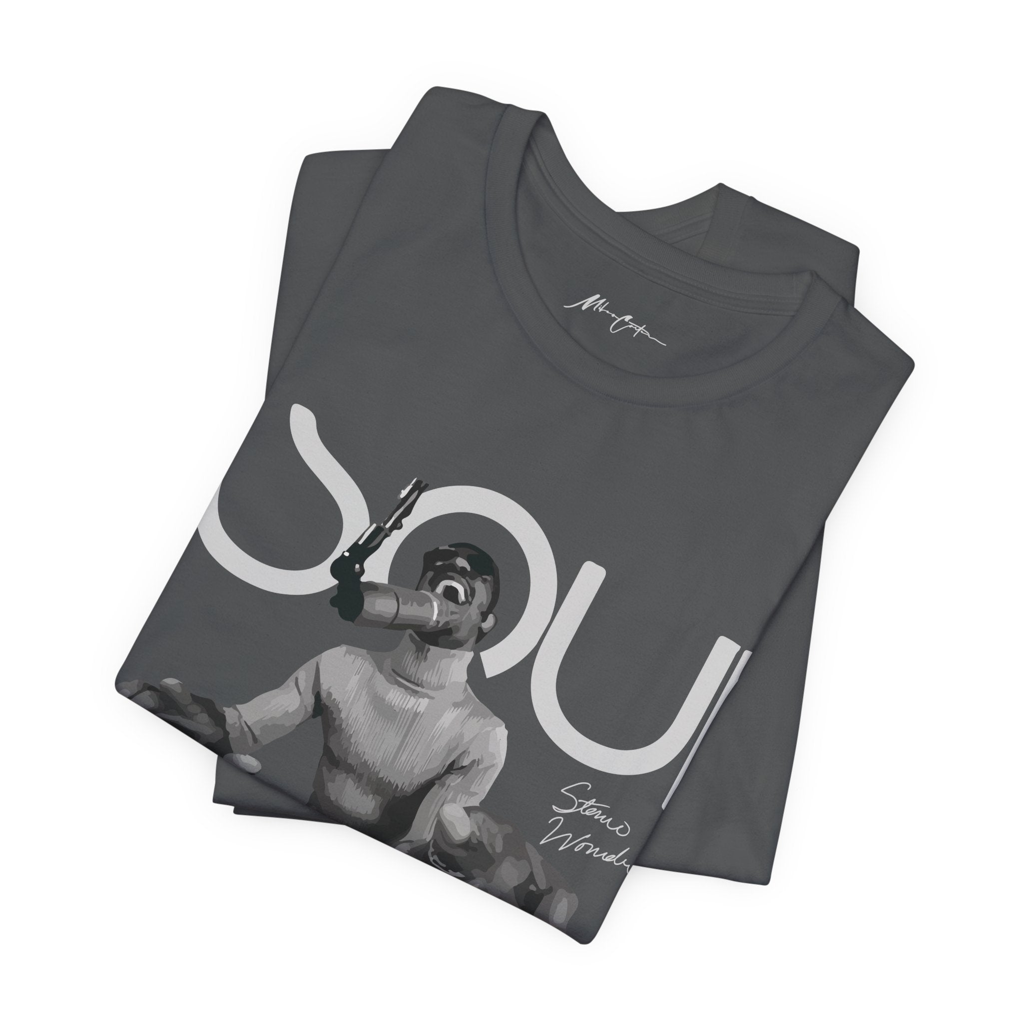 Printify T-Shirt Stevie Wonder “Soul Genius” | Soul Series