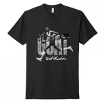 Inkseekers Mens Short Sleeve T-shirts Next Level Unisex CVC Tee / Black / XS 13 - Wilt Chamberlain (XS - L)