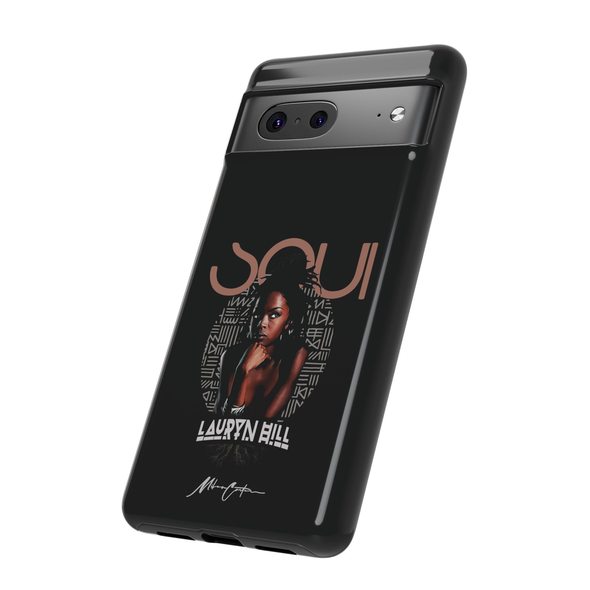 Printify Phone Case Google Pixel 7 / Glossy Lauryn Hill Phone Case – Premium 90s Hip-Hop & Soul Inspired Design | Miles Carter Collection
