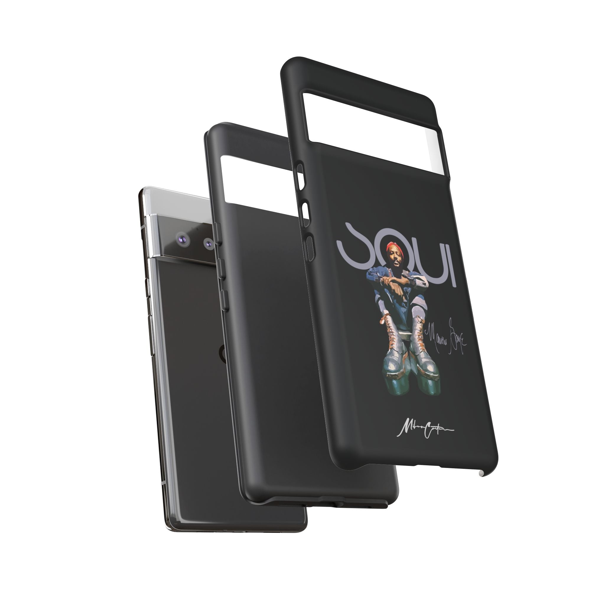 Marvin Gaye Phone Case – Rare Platform Boots Soul Legend Design | Miles Carter Collection