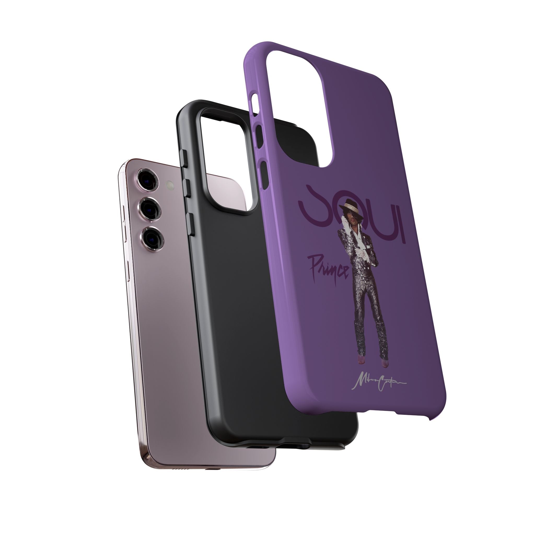 Prince Phone Case – Purple Icon & 80s Music Legend | Miles Carter Collection