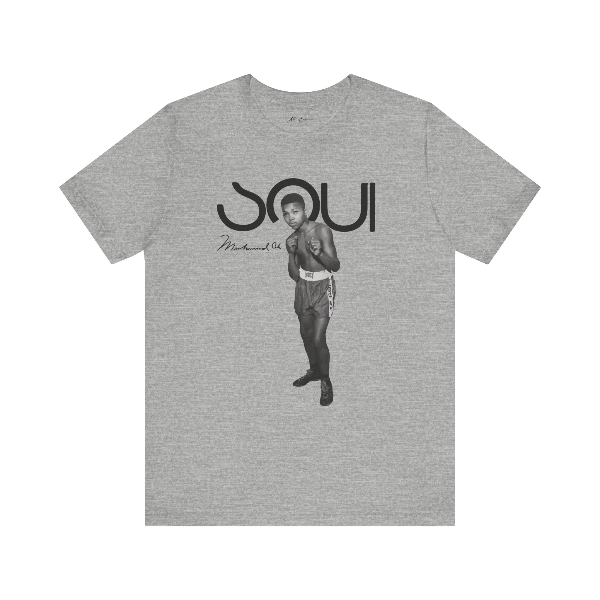 Printify T-Shirt Athletic Heather / S Muhammad Ali “Rumble Young Man Rumble” | Soul Series