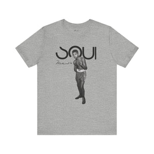 Printify T-Shirt Athletic Heather / S Muhammad Ali “Rumble Young Man Rumble” | Soul Series