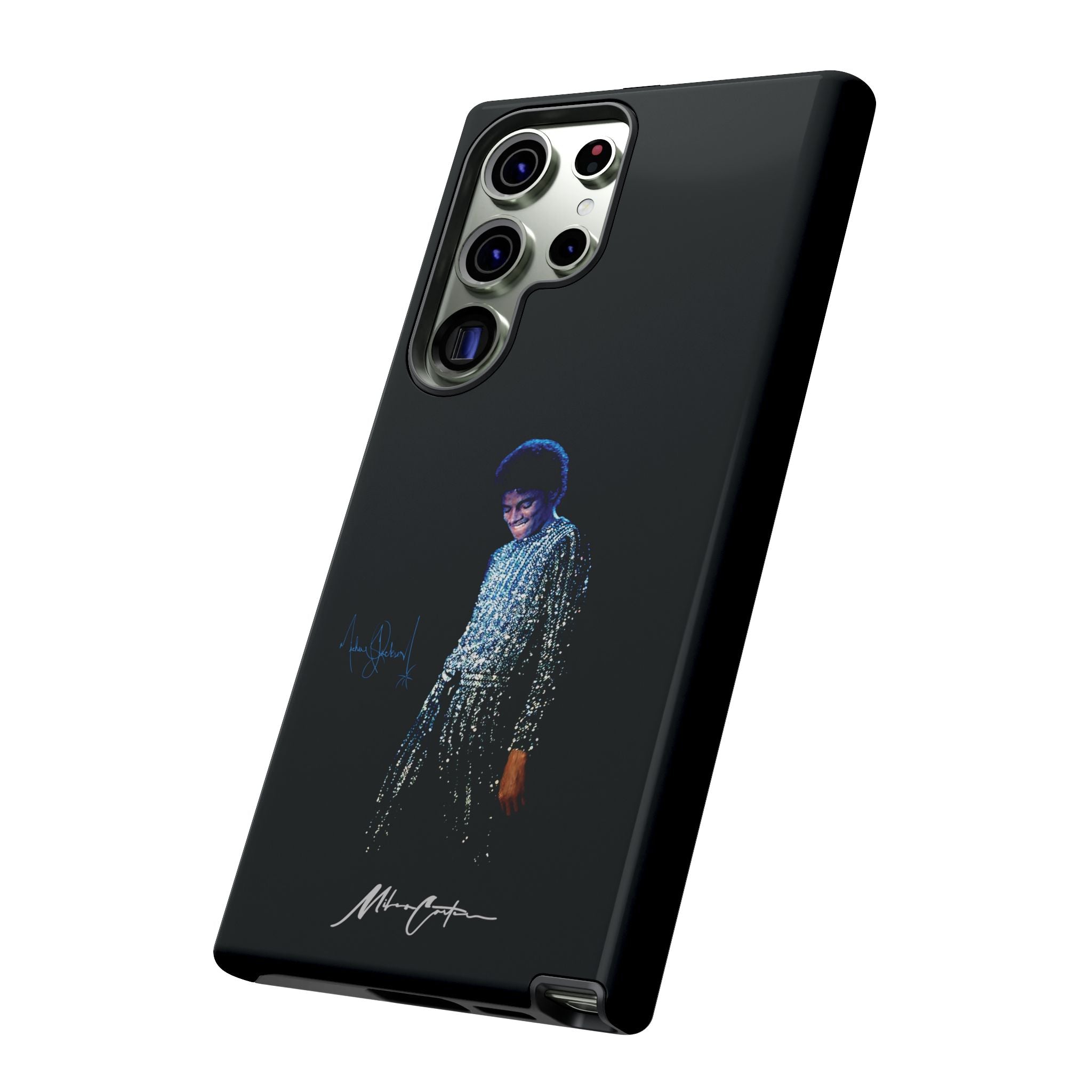 Printify Phone Case Samsung Galaxy S23 Ultra / Glossy Michael Jackson “Rock With You” Phone Case – Disco Soul Icon | Miles Carter Collection