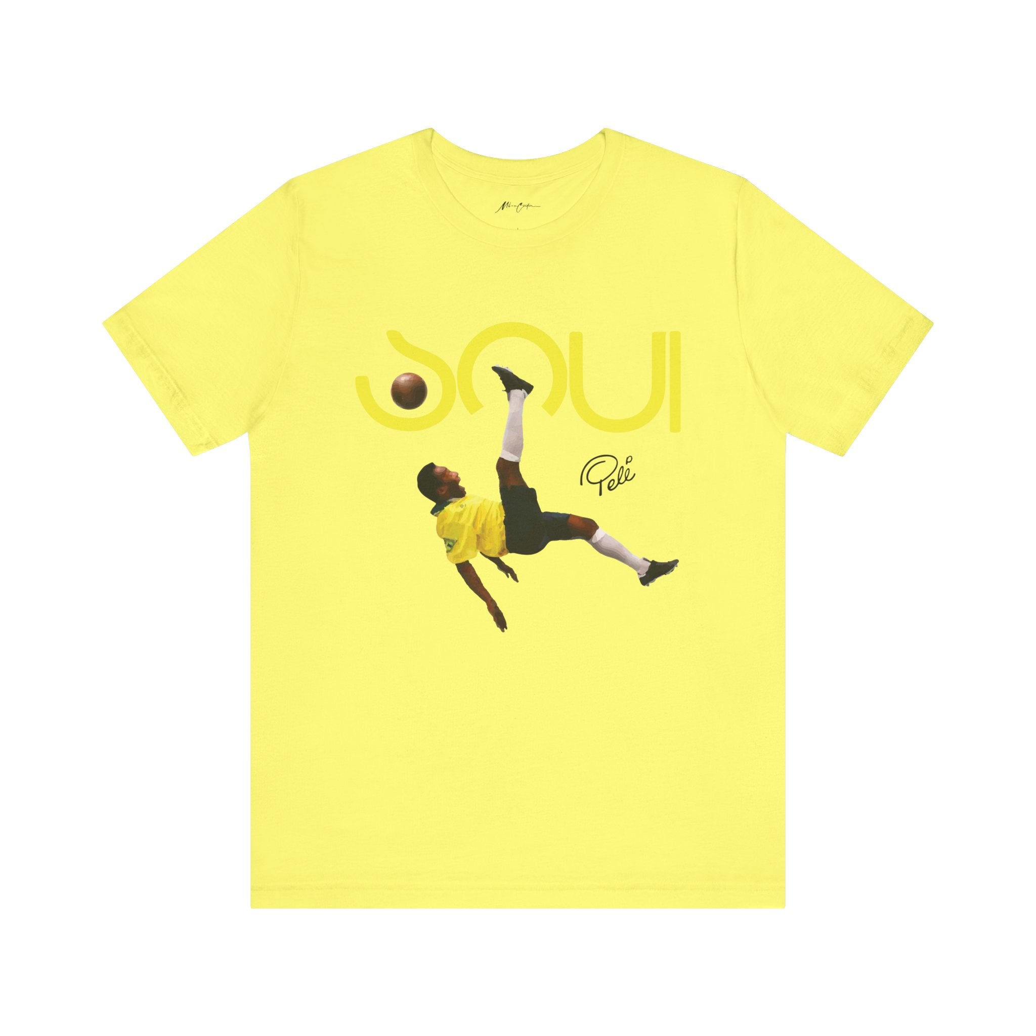 Printify T-Shirt Yellow / S Pele “The Soul of Soccer” | Soul Series