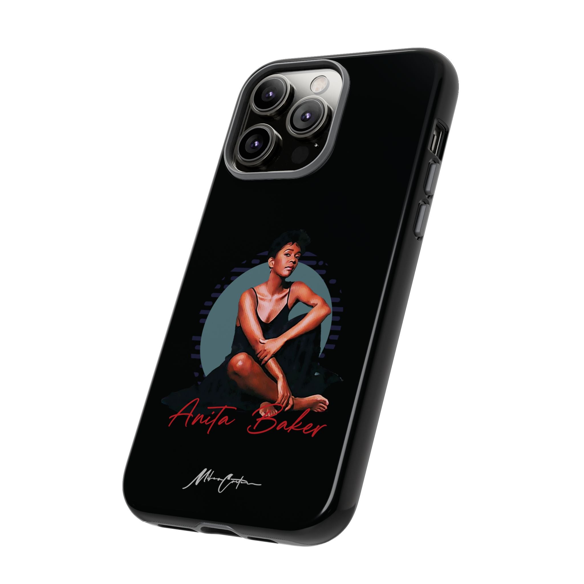 Printify Phone Case iPhone 14 Pro Max / Glossy Anita Baker Phone Case – Timeless Soul & R&B Legend | Miles Carter Collection