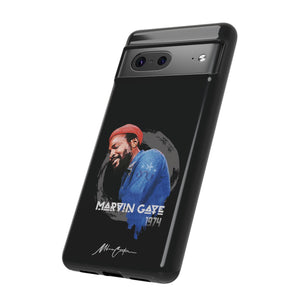 Printify Phone Case Google Pixel 7 / Glossy Marvin Gaye Phone Case – Motown Soul Icon | Miles Carter Collection