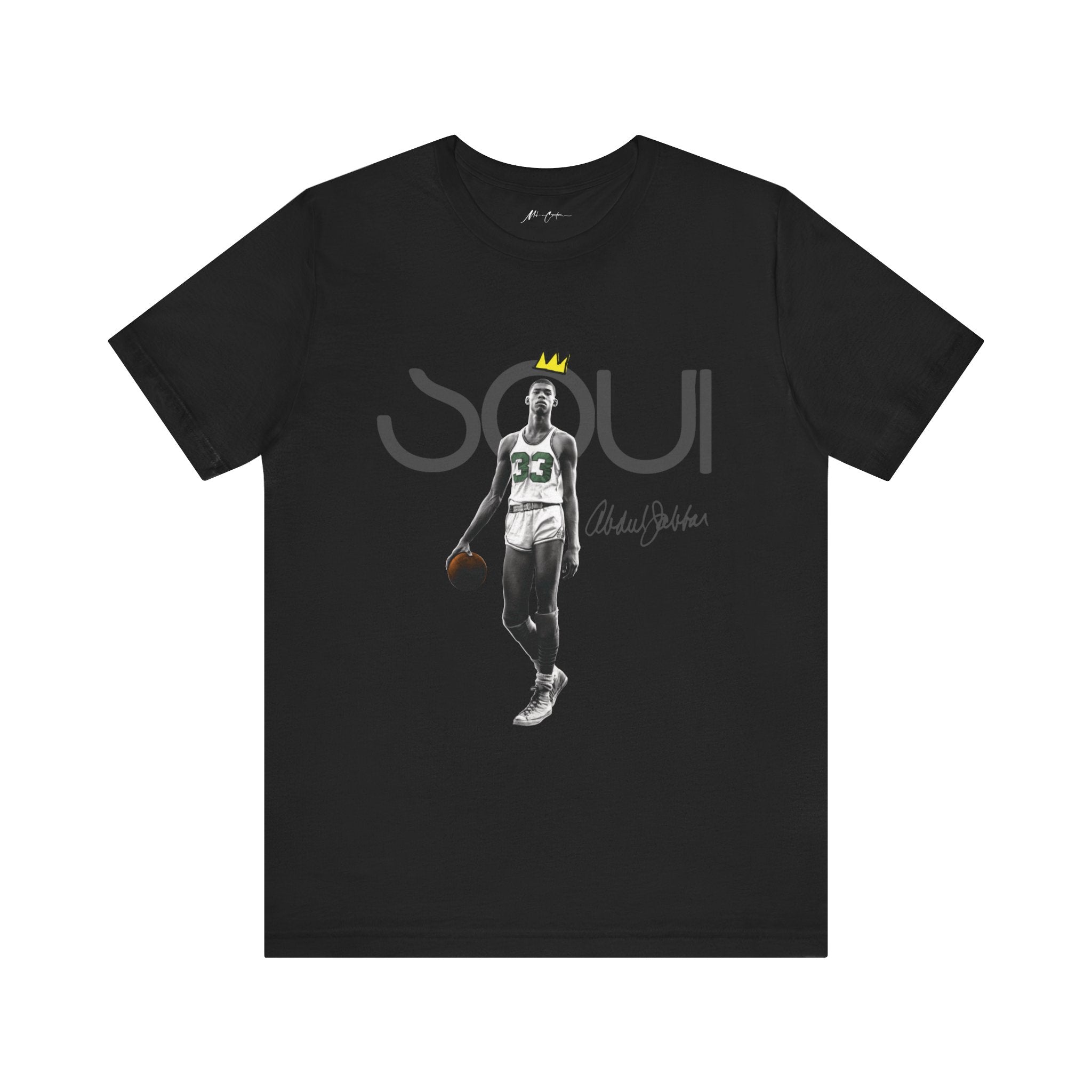 Printify T-Shirt Black / S Kareem Abdul-Jabbar “The Big A” | Soul Series