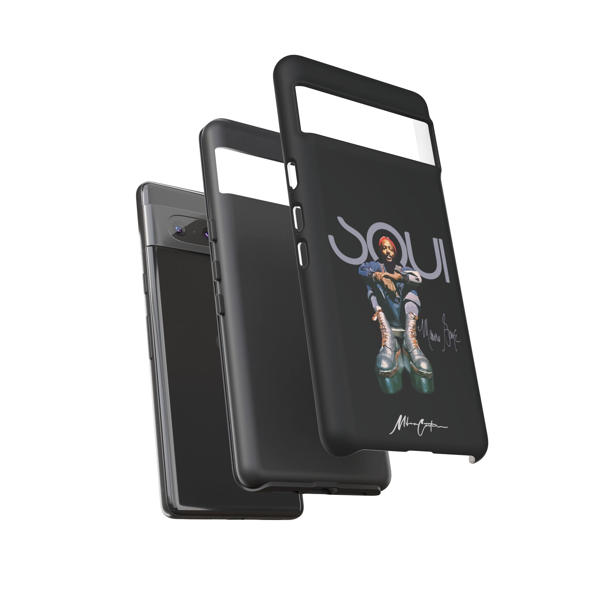 Marvin Gaye Phone Case – Rare Platform Boots Soul Legend Design | Miles Carter Collection