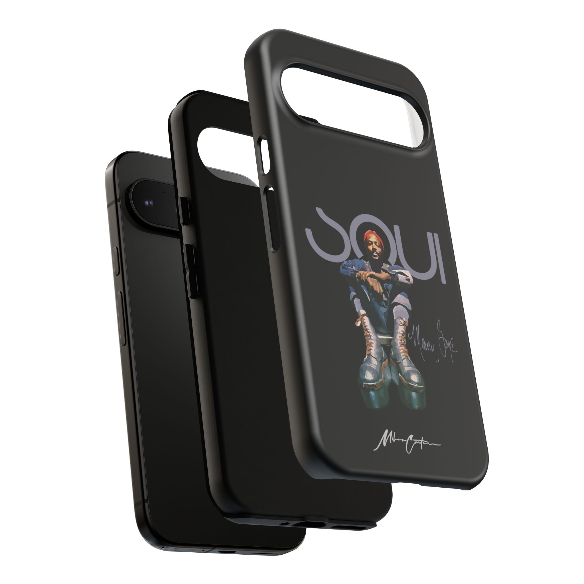 Marvin Gaye Phone Case – Rare Platform Boots Soul Legend Design | Miles Carter Collection