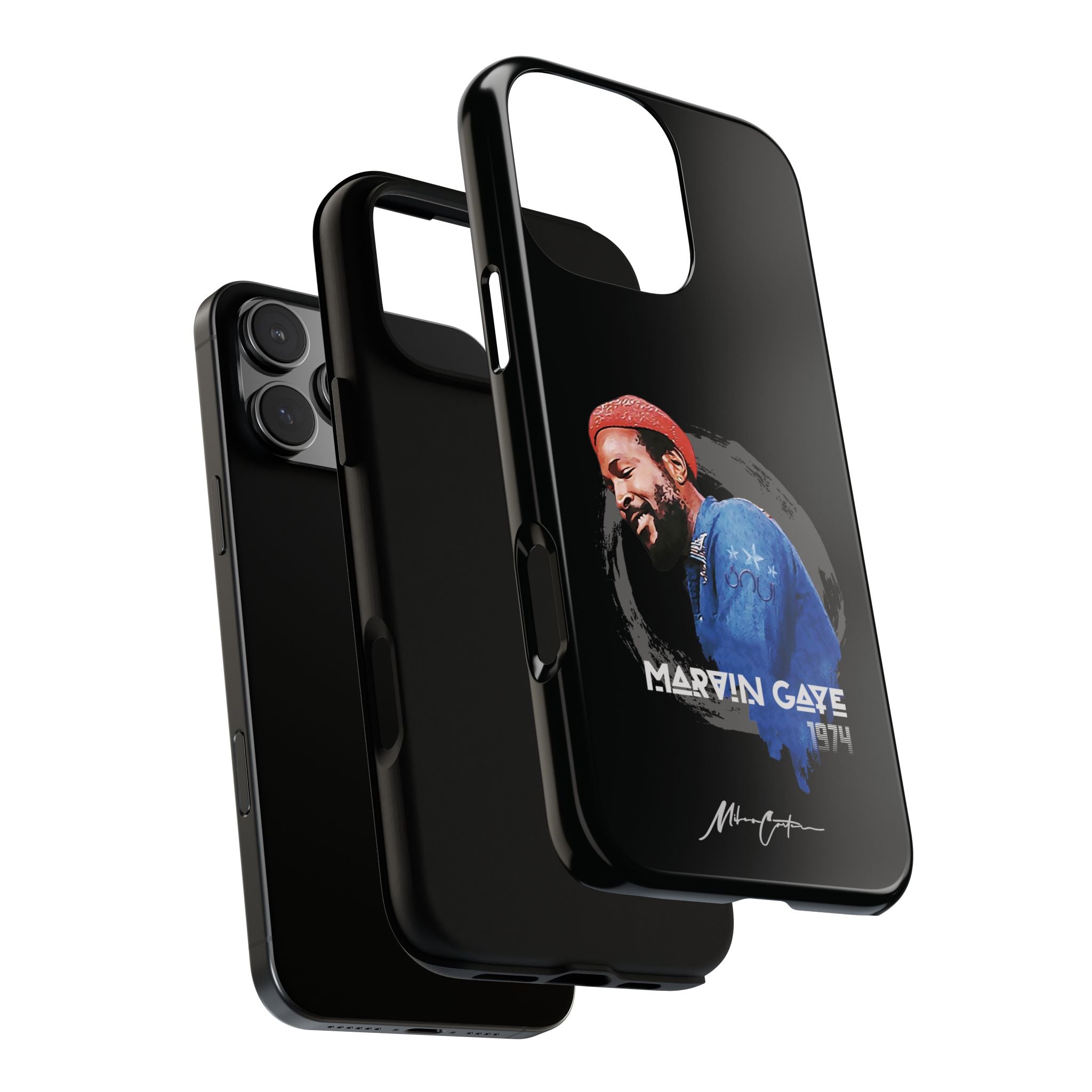 Marvin Gaye Phone Case – Motown Soul Icon | Miles Carter Collection