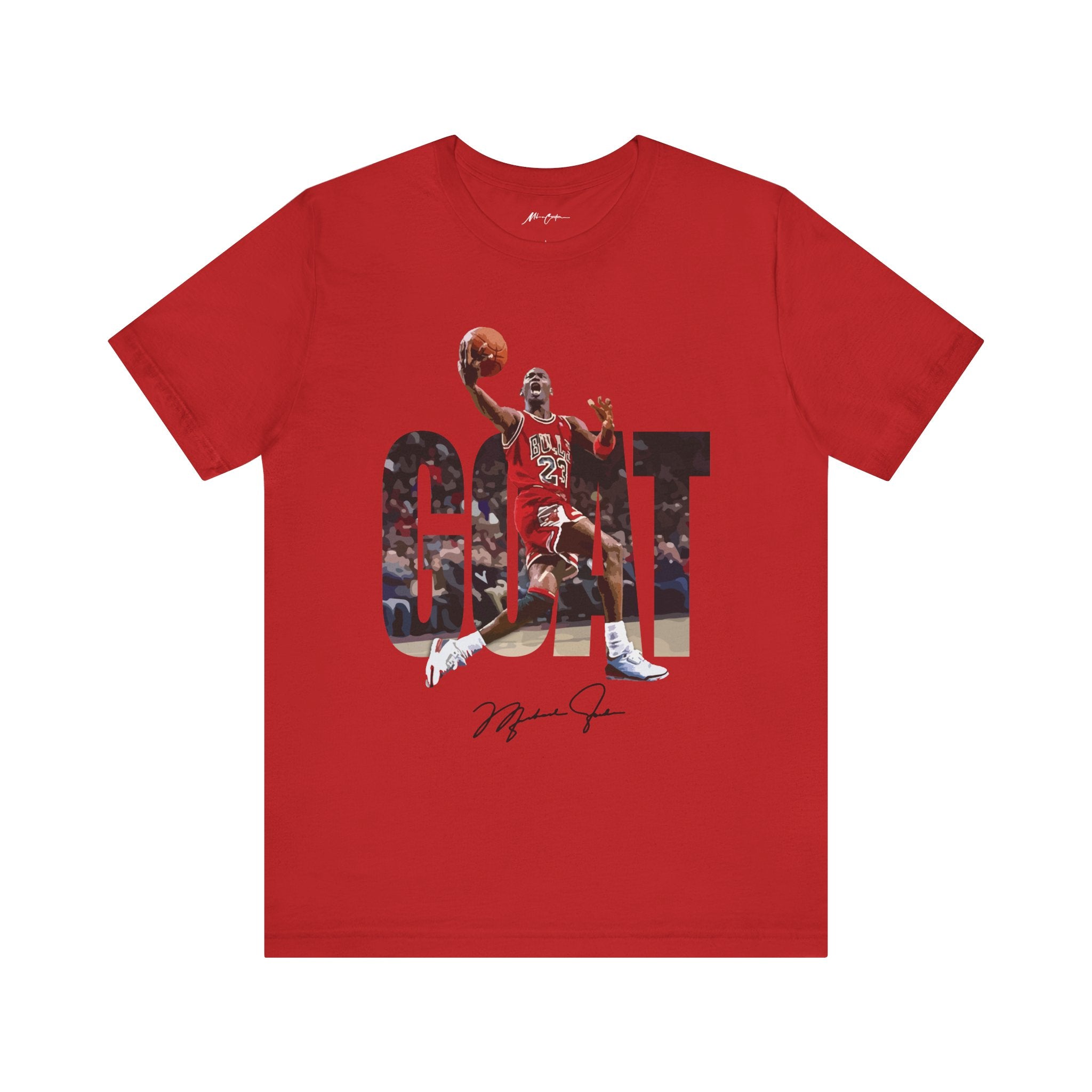 Printify T-Shirt Red / S Micheal Jordan "His Airness" | Goat Series