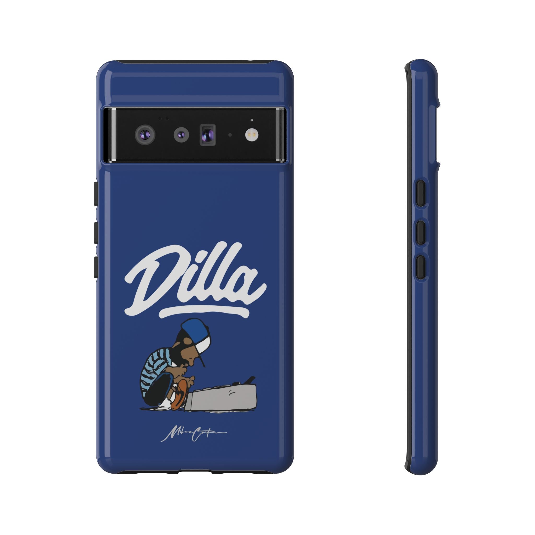 Printify Phone Case Google Pixel 6 Pro / Glossy J Dilla Phone Case – Legendary Hip-Hop Producer & Cultural Icon | Miles Carter Collection