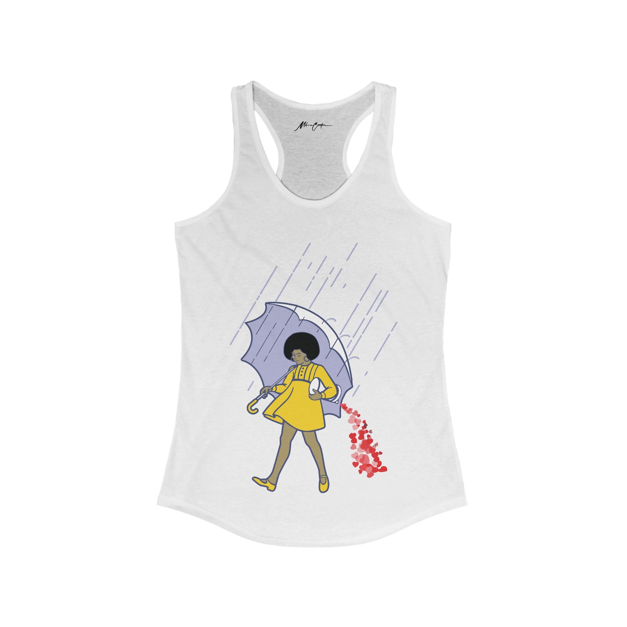 Printify Tank Top XS / Solid White “Spread Love” | Classic Series