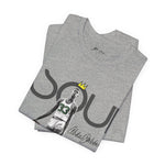 Printify T-Shirt Kareem Abdul-Jabbar “The Big A” | Soul Series