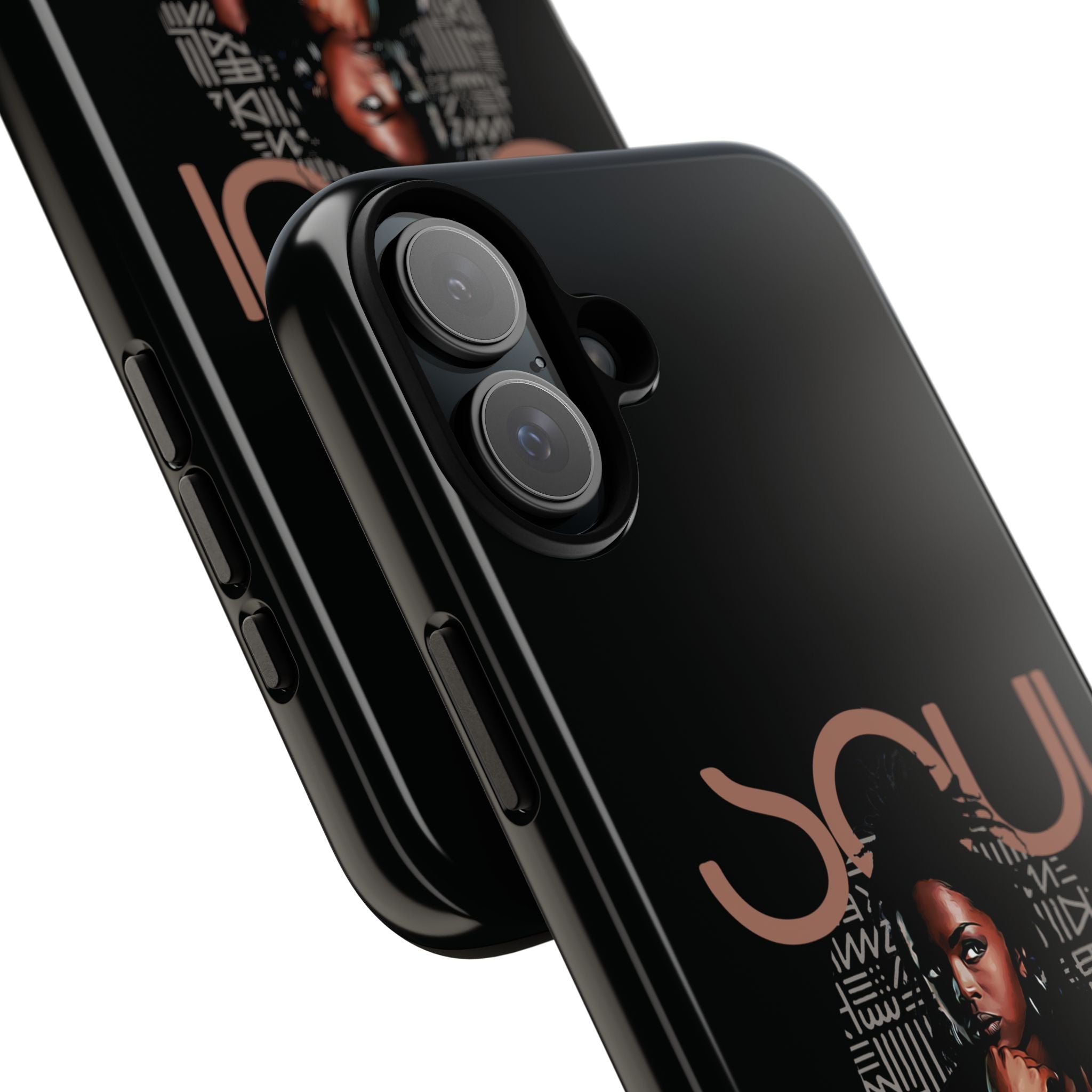 Printify Phone Case iPhone 16 Plus / Glossy Lauryn Hill Phone Case – Premium 90s Hip-Hop & Soul Inspired Design | Miles Carter Collection