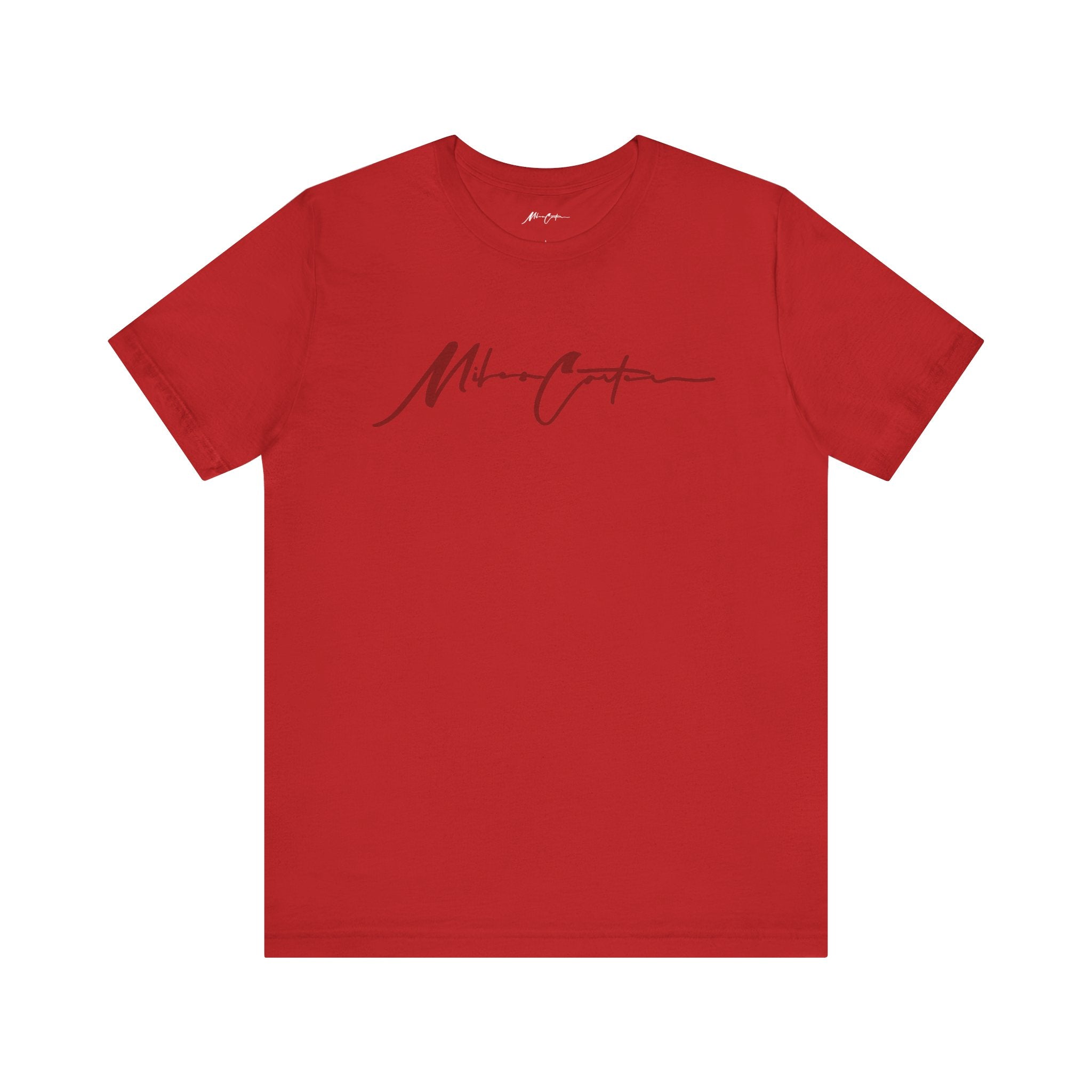 Printify T-Shirt Red / S Miles Carter Collection | Signature Series