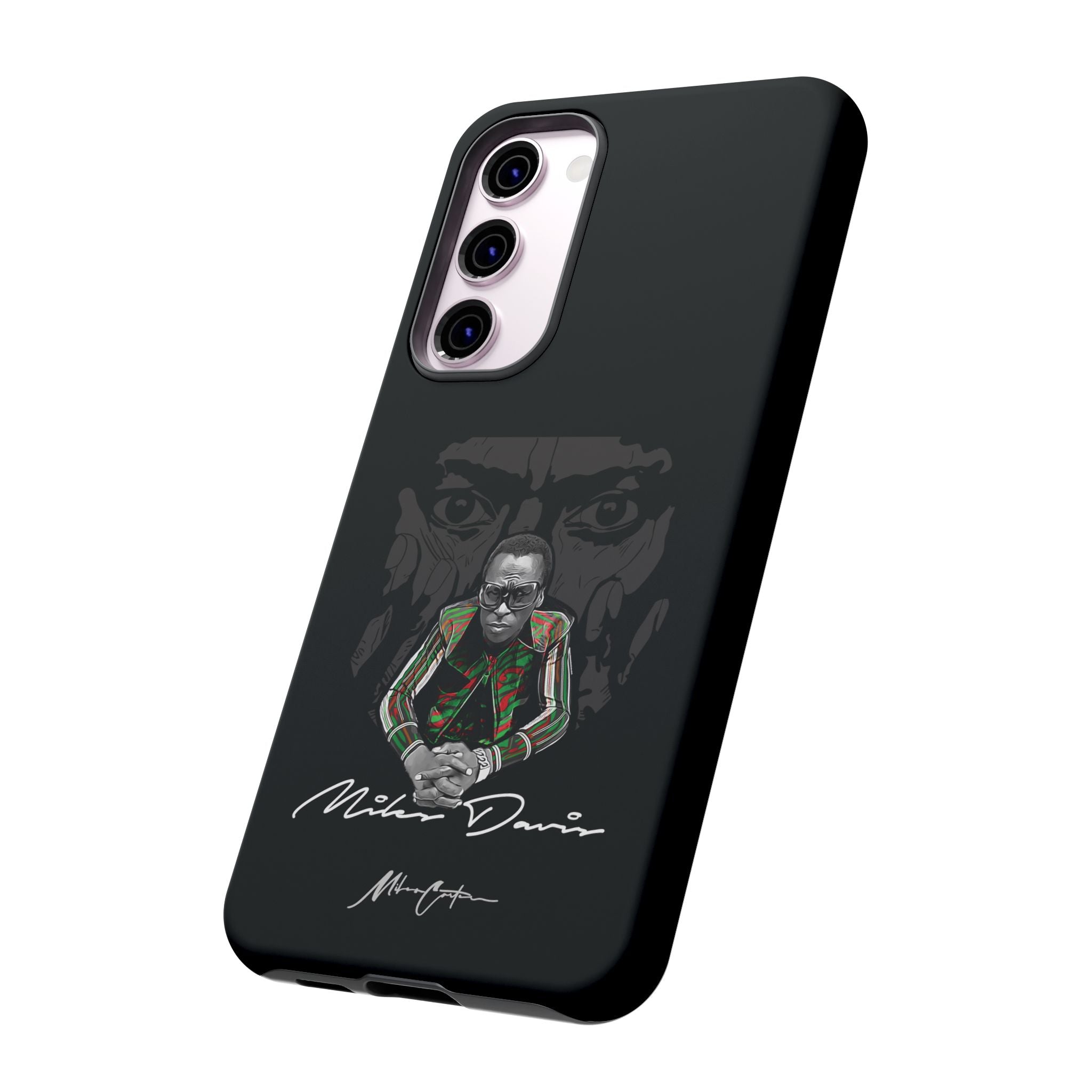 Printify Phone Case Samsung Galaxy S23 Plus / Matte Miles Davis Phone Case – Jazz Legend & Timeless Innovator | Miles Carter Collection