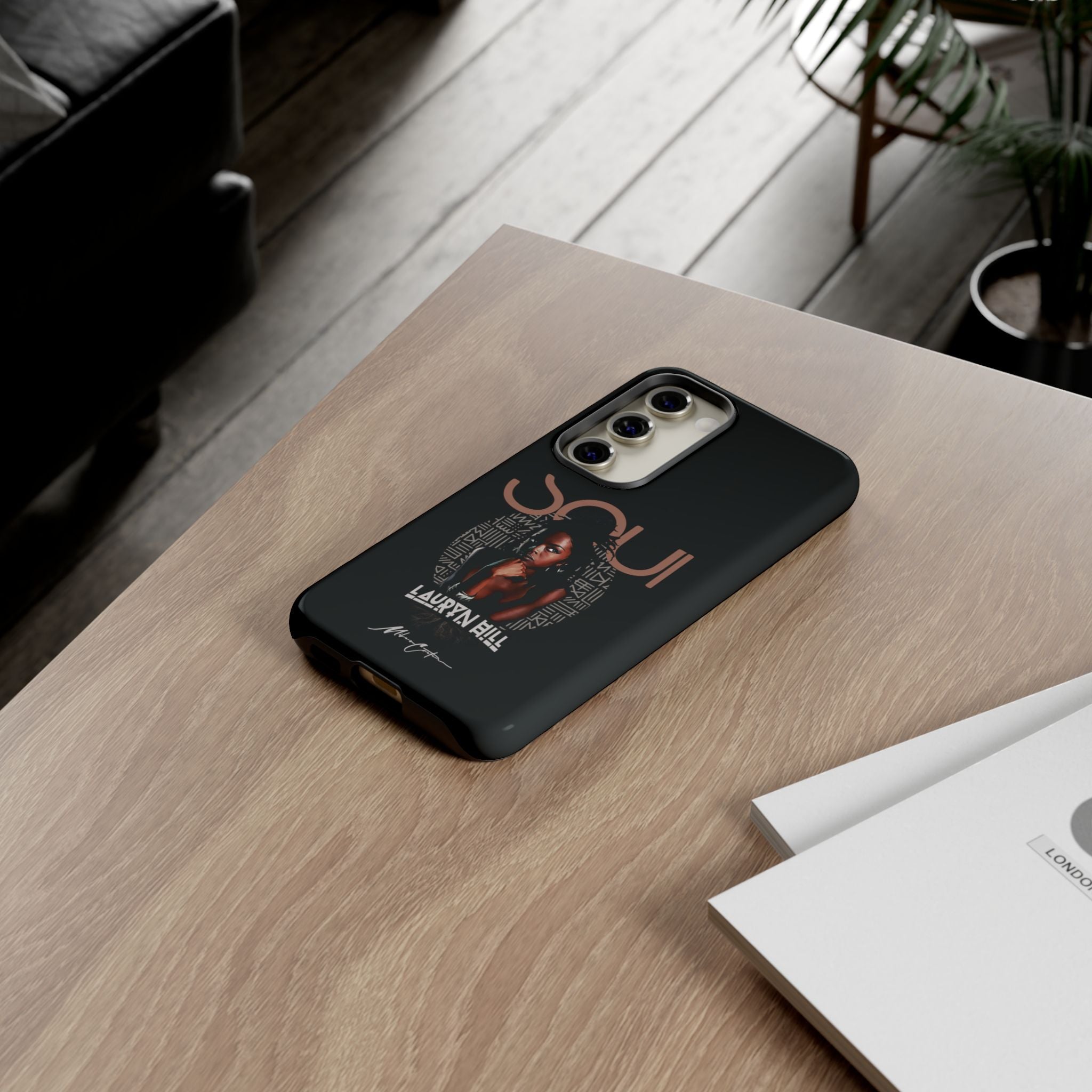 Lauryn Hill Phone Case – Premium 90s Hip-Hop & Soul Inspired Design | Miles Carter Collection