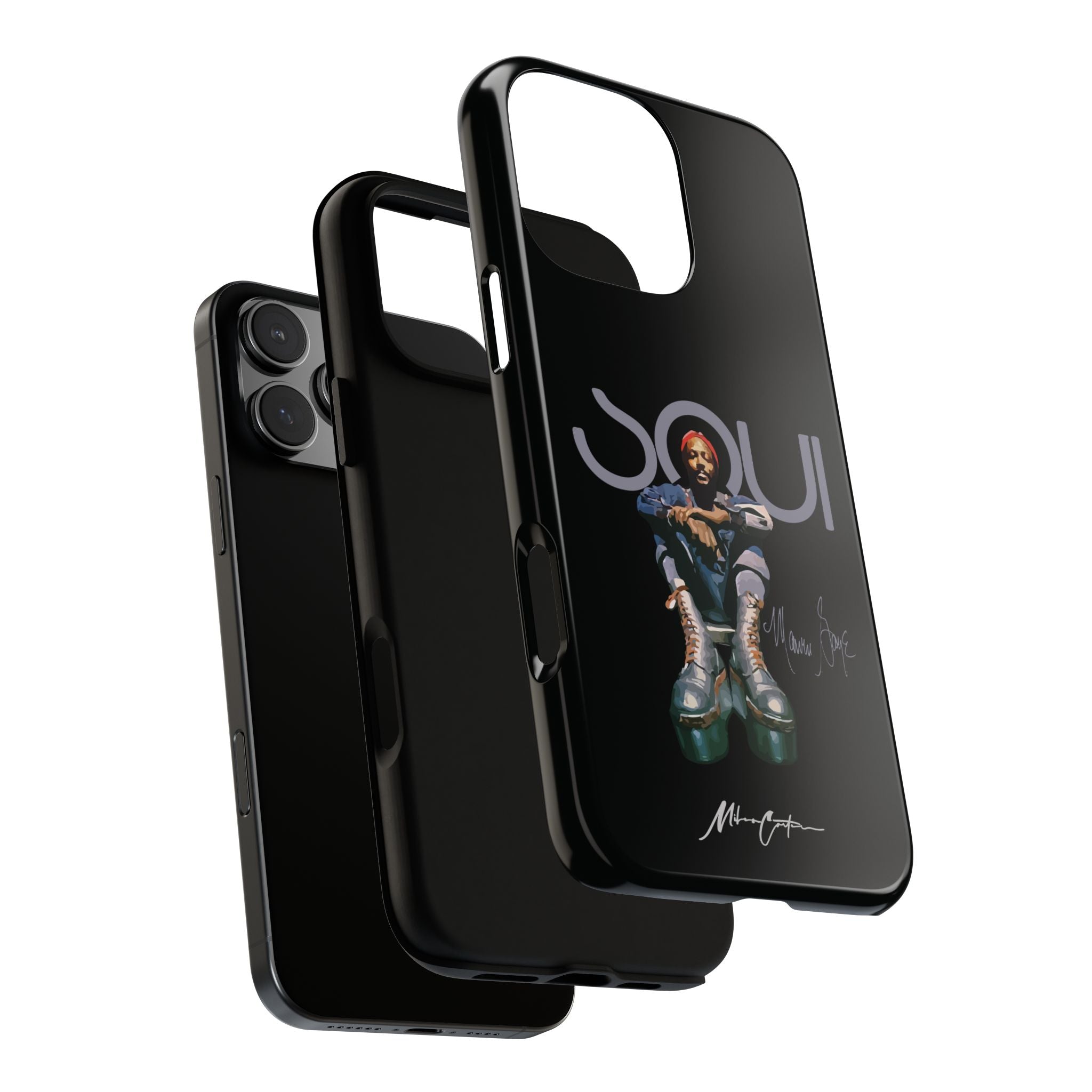 Marvin Gaye Phone Case – Rare Platform Boots Soul Legend Design | Miles Carter Collection