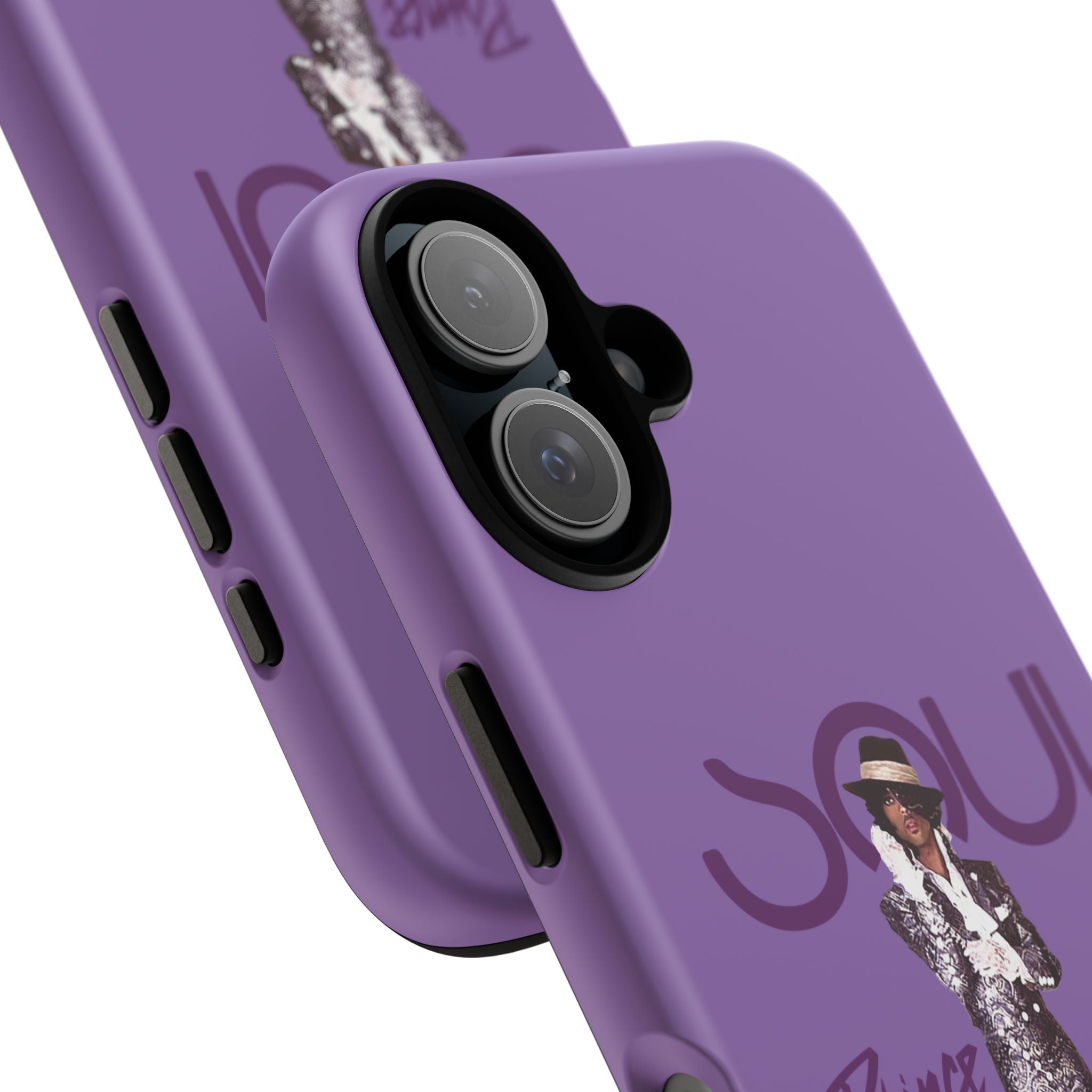 Printify Phone Case iPhone 16 / Matte Prince Phone Case – Purple Icon & 80s Music Legend | Miles Carter Collection