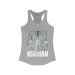 Printify Tank Top XS / Heather Grey Women's George “The Iceman” Gervin | Goat Series
