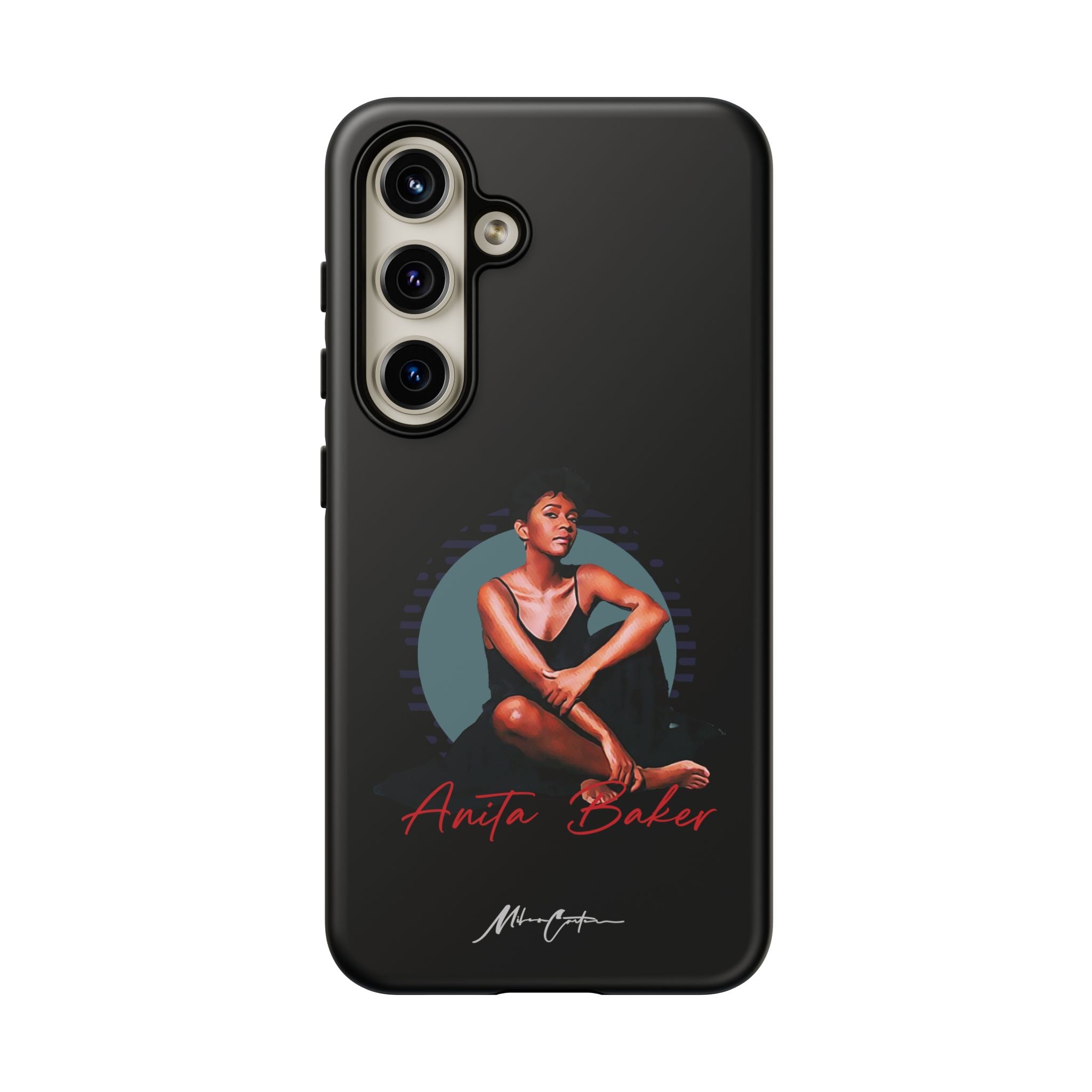 Printify Phone Case Samsung Galaxy S24 / Matte Anita Baker Phone Case – Timeless Soul & R&B Legend | Miles Carter Collection