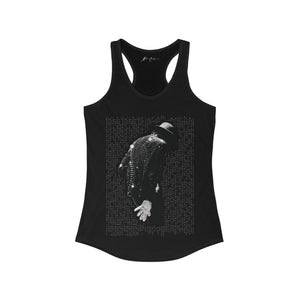 Printify Tank Top XS / Solid Black Womens Michael Jackson “Signature Glove” | Soul Series