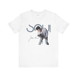 Printify T-Shirt White / S James Brown “Hardest Man Working” | Soul Series
