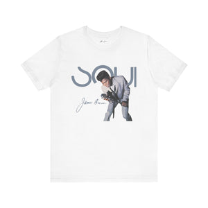 Printify T-Shirt White / S James Brown “Hardest Man Working” | Soul Series