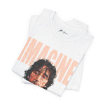 Printify T-Shirt John Lennon IMAGINE Premium Vintage Graphic T-Shirt | Classic Series