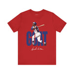 Printify T-Shirt Red / S Hank Aaron "The Hammer" | Goat Series